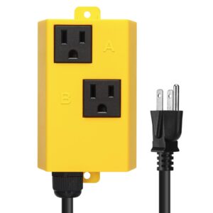 Ortis Automatic Vacuum Switch for Power Tools, with Smart Current Sensing & Delayed Start to Prevent Circuit Overload, Avoids Breaker Tripping, Plug & Play Dust Control Solution LF40